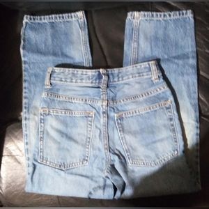 "Cherokee" Boy's Faded Denim Straight Leg Blue Jeans